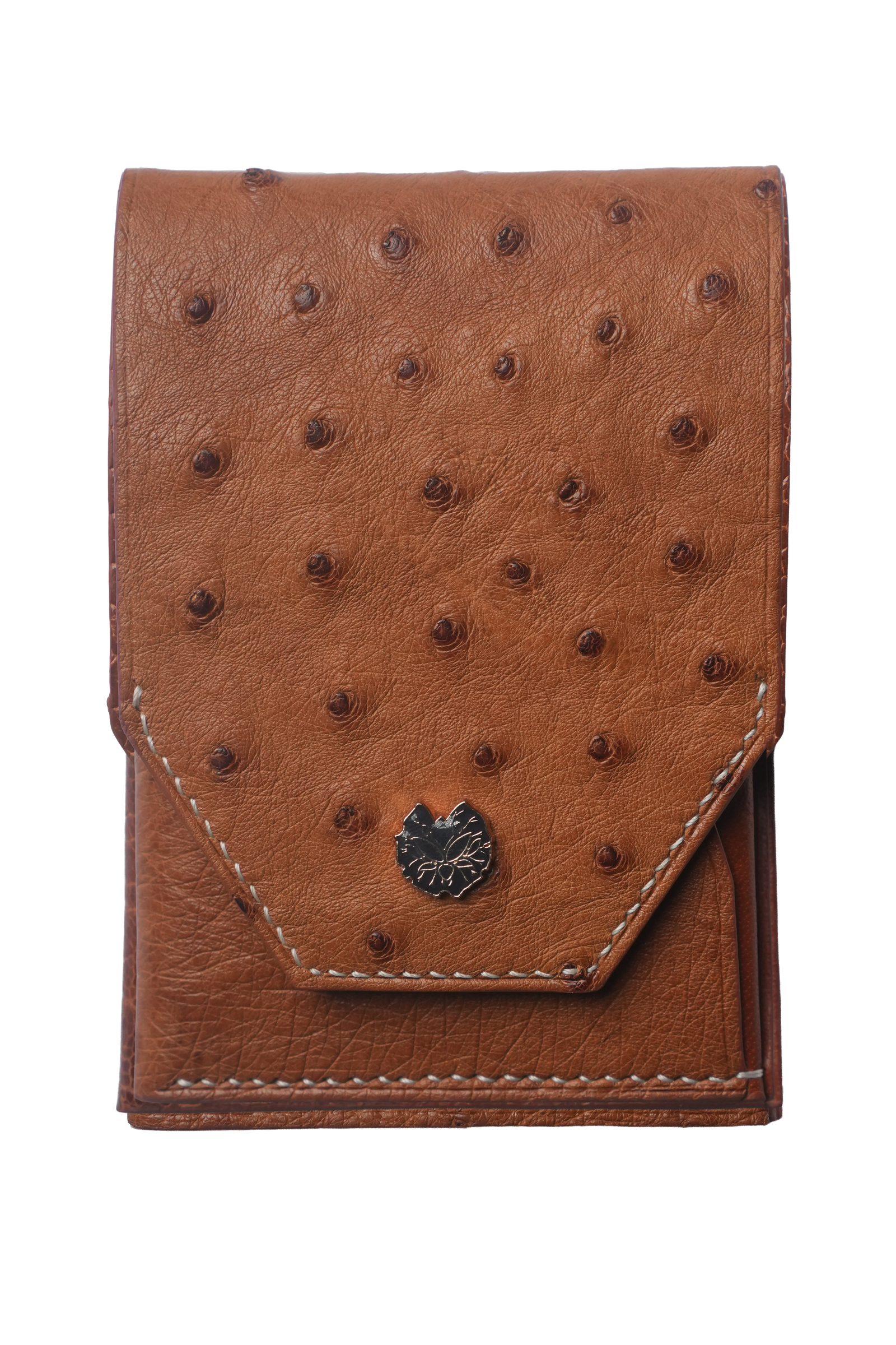 Luxury ostrich quill leather wallet Sri Lanka by ZYDHNEY
